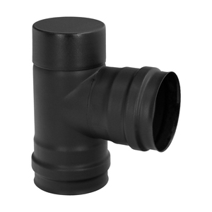 Estufa de Pellets con Tapa Vitrificada O/80 mm 90 - Product Image 1