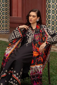 Célèbre marque collection femmes robe en lin vêtements d'hiver robe imprimée numérique tissu de haute qualité trucs de bonne qualité - Product Image 6