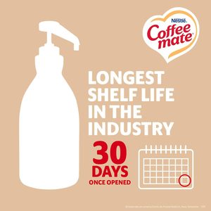 Nestle <b>Coffee</b> mate <b>Coffee</b> Creamer, Sweetened Original, Concentrated <b>Liquid</b> Pump Bottle, 50.7 oz - Product Image 6