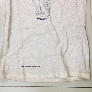 เสื้อยืดผู้หญิงไซส์ใหญ่พิเศษ ปี 2025 โลโก้สั่งทำ ผ้าพิเศษเนื้อนุ่มสีเขียวมะกอกอ่อน ผ้าฝ้าย 100% ซักแบบสโตนวอช - Product Image 5