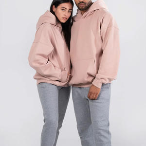 Sweat à capuche personnalisé délavé à l'acide pour impression bouffante 400 GSM 100% coton éponge poids lourd Streetwear noir sweat à capuche unisexe surdimensionné pour - Product Image 5