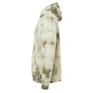 Sudadera con capucha teñida de corbata ligera de gran tamaño para mujer Ropa informal cómoda con logotipo frontal de cuello con capucha para invierno - Product Image 3