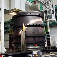 Usinage et soudage CNC pour les coques de réservoirs sous pression et les anneaux de retenue de turbines hydrauliques