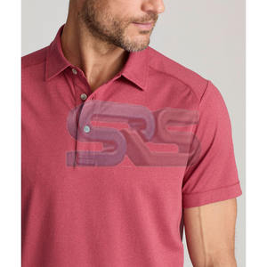 Camiseta Polo para hombre hecha a medida, ropa informal transpirable de algodón que absorbe la humedad, traje de moda de verano 2025 - Product Image 5