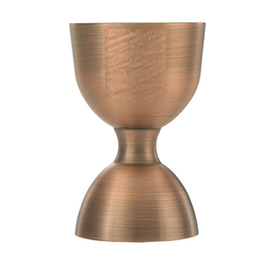 Vaso de vino Jigger de cobre puro de lujo, vaso de agua para servir cocina, vaso pulido brillante de mayorista indio - Product Image 5