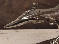 Modèle de bureau Concorde décoratif fabriqué à la main, pièce maîtresse en aluminium pour la décoration de la maison et du bureau, nouveauté