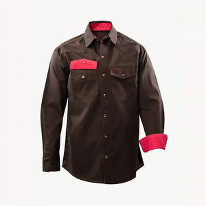 Reliable Welding <b>Shirt</b> for High-Temperature Jobs Work-Ready <b>Flame</b> Retardant <b>Shirt</b> with Secure Fit - Product Image 3