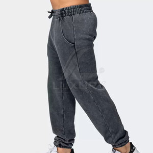 Premium Quality Acid Wash <b>Trouser</b> Mid Casual 100% Cotton Lightweight Customized Team Logo Top Selling <b>Trousers</b> for Online Sale - Product Image 5