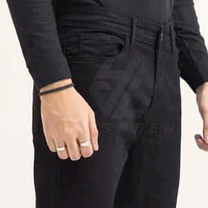 Vente directe de haute qualité hommes mi hiver décontracté style droit jean pantalon couleur personnalisée motif solide respirant velours côtelé - Product Image 5
