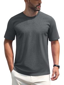 เสื้อยืดออกกำลังกายแขนสั้นสำหรับผู้ชายเสื้อยืดผ้าฝ้ายแบบกำหนดเองเสื้อยืดแขนสั้นผ้าฝ้าย - Product Image 3