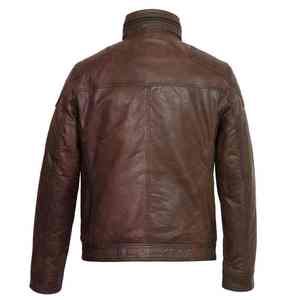 Hot Selling Men Women's Clothing <b>Leather</b> <b>Jacket</b> New Fashion Men <b>Leather</b> <b>Jacket</b> Windproof <b>Leather</b> <b>Jacket</b> - Product Image 4