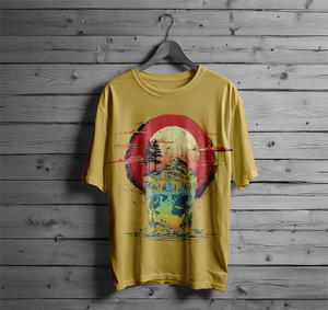 Camiseta Estampada Vintage Extra Grande para Hombre 2025, Calidad Superior, 100% Algodón, Estilo Urbano, Hombros Caídos, Hip Hop Americano, Bangladesh - Product Image 3