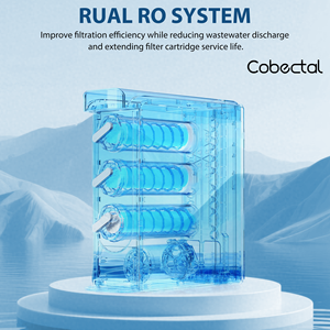 ก๊อกน้ำอัจฉริยะ Cobectal K8B พร้อมระบบกรองน้ำ Reverse Osmosis 800 GPD อัตราส่วนน้ำบริสุทธิ์ต่อน้ำทิ้ง 3:1 สำหรับใช้ในครัวเรือน - Product Image 2