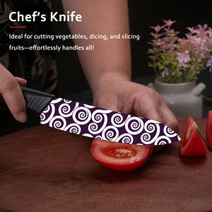 Juego de Cuchillos de Cocina de Cerámica de Lujo a Precio de Fábrica, Piedra de Afilar, Mango de Plástico, Regalo para Ocasiones Especiales, Envío Gratis, Ebay - Product Image 4