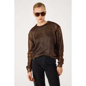 Suéter de Punto de Corte Holgado con Detalles Metálicos - Product Image 2