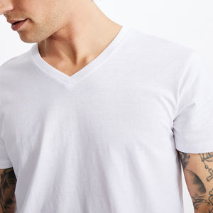 Camiseta de hombre de alta calidad de algodón pesado orgánico 100% 220 gramos diseño de camiseta de timbre personalizable - Product Image 6