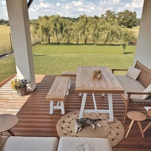 ออกใหม่! พรมปอกระเจาทรงกลมสไตล์ชายฝั่งเสื่อโยคะแบบกลมพรมทรงกลมแบบยั่งยืนเป็นมิตรกับสิ่งแวดล้อมสำหรับตกแต่งบ้านและโรงแรม - Product Image 5