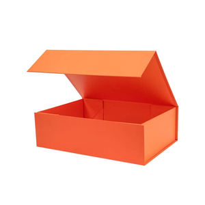 Emballage de boîte magnétique rigide en carton de taille personnalisée à conception libre Boîtes cadeaux magnétiques pliantes de luxe avec couvercle magnétique - Product Image 1