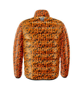 Manteaux en duvet rembourrés à imprimé sublimé pour hommes Veste en duvet personnalisée North Veste en duvet noire de haute qualité pour hommes - Product Image 3