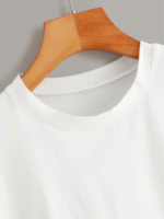 T-shirt à manches courtes en coton tricoté 100 % respirant et confortable pour homme, col rond, coupe classique, séchage rapide, motif géométrique, écologique