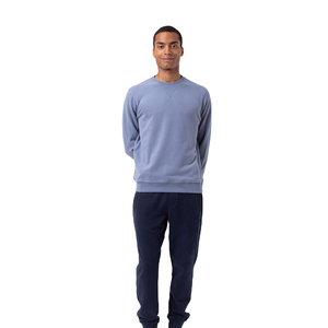 Customizable Men's <b>Pullover</b> <b>Sweater</b> 100% Cotton Anti-Shrink Screen Printed Design Solid Windproof Breathable Neck Long Sleeves - Product Image 2