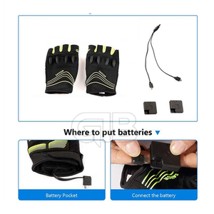 Guantes de Ciclismo de entrenamiento al por mayor hechos en fábrica Guantes de ciclismo baratos de la mejor calidad a la venta - Product Image 5