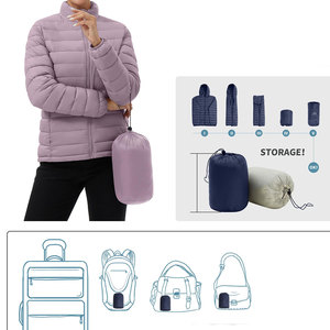 Newest Style Lady Puffer <b>Jacket</b> Women's Quilted Padded Winter Bubble <b>Jacket</b> <b>For</b> Outdoor Use - Product Image 6
