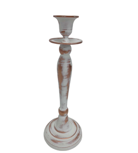 Bougeoir en aluminium de conception unique bougeoir fini en céramique brillant pour la décoration de salon faite à la main personnalisée - Product Image 3