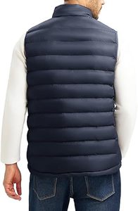 Venta Directa de Fábrica, Chaleco Acolchado con Cierre y Cuello en V, Personalizable, Transpirable, de Alta Calidad, para Hombre, Invierno, Casual - Product Image 4