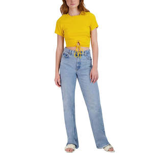 Camicia Formale da Donna BCBGeneration con Lacci W1VX3T23 Rossa Lunga in Maglia e Chiffon Taglia XL - Product Image 4