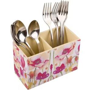 Wooden Eco-Friendly Handmade Flatware Storage Organizer with Two Dividers for Tableware Modern Design Party <b>Cutlery</b> Storage - Product Image 6