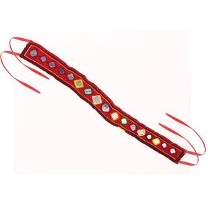 เข็มขัดชนเผ่าบันจาราวินเทจสไตล์ชนเผ่าเข็มขัดสำหรับนักเต้นประจำท้องแบบเก๋ไก๋แนวชนเผ่าปักลาย kamarbandh TRIBAL - Product Image 4