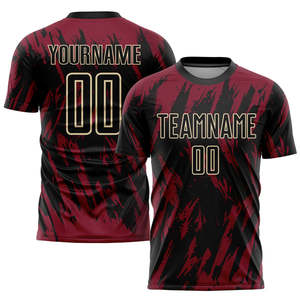Camisetas de fútbol personalizadas de alto rendimiento, uniforme de fútbol rápido, ropa deportiva transpirable cómoda para jóvenes adultos, servicio OEM - Product Image 3