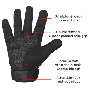 Gants de moto de qualité supérieure avec marque personnalisée Gants de protection durables pour les coureurs de course et de sport en plein air - Product Image 3