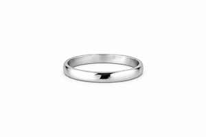 925 Sterling <b>Silver</b> Plain Band <b>Ring</b> for <b>Men</b> & Women | Minimalist Solid <b>Silver</b> Wedding Band | Unisex OEM Wholesale Jewelry - Product Image 3