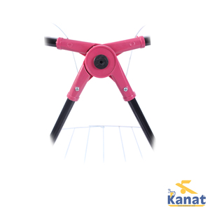 Tendedero Plegable Compacto Massima Lux con Marco de Acero, para Cocina, Sala de Estar y Baño, Cesta Metálica de Dos Niveles para Ropa y Calcetines - Product Image 4