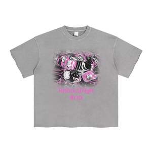 เสื้อยืดพิมพ์ลายเสื้อยืดพร้อมโลโก้สำหรับผู้ชายเสื้อยืดออกแบบได้ตามต้องการ - Product Image 1