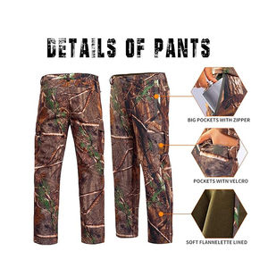 Pantalones Tácticos de Exterior para Hombre, Ropa de Camuflaje para Caza, con Construcción Resistente y Comodidad, con Servicio OEM, Elegantes - Product Image 2