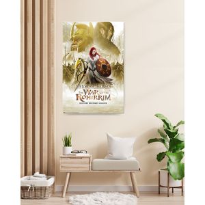 Modern Style Lord of the Rings <b>Poster</b> the Battle of the Rohirrim Black Frame Paper Wall Art - Product Image 2