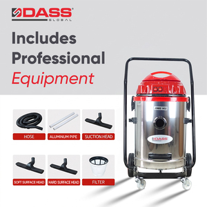 Aspirateur haute pression manuel DASS Jumbo WD2 220V 2,4KW 60L pour nettoyage humide et sec des tapis, portable, pour usage domestique - Product Image 2