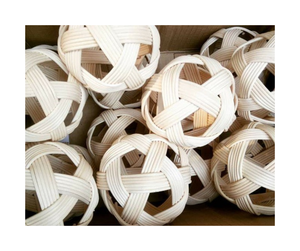 Bola de Ratán Natural Tejida a Mano para Decoración, Ligera, en Existencia, Diseñada para una Demanda de Exportación Constante - Product Image 6