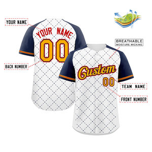 Maillot de baseball personnalisé, vêtements de sport, haute qualité, 100% polyester, anti-transpiration, antibactérien, séchage rapide, manches courtes - Product Image 4