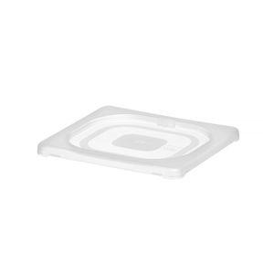Tapa Transparente Gastronorm HENDI GN 1/6 Tamaño 176x162mm para Almacenamiento de Alimentos y Contenedores - Product Image 1