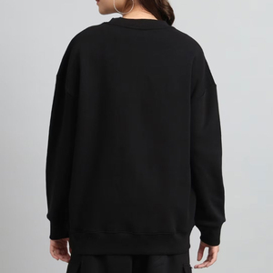 Vente en gros 2024 sweat à capuche femme surdimensionné décontracté, streetwear, épaule tombante, figurines, respirant, écologique, sweats à capuche, tricoté - Product Image 3