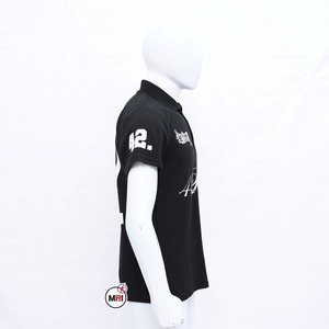 Polo de golf personnalisé avec impression graphique vintage DTG, polos de rugby classiques, manches courtes, polo brodé de luxe pour hommes - Product Image 5