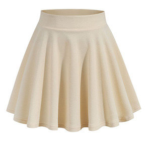 กระโปรงเชียร์ลีดเดอร์ระบายอากาศของผู้หญิงเสื้อผ้าซาตินไซส์พิเศษสไตล์ลำลองสำหรับออกกำลังกาย - Product Image 5