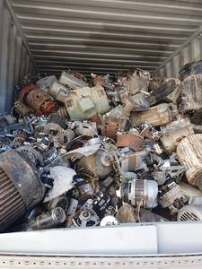 ¡Motor eléctrico usado de chatarra de metal electrónico disponible en stock! - Product Image 3