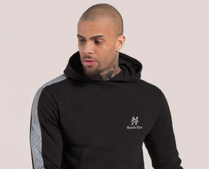 Survêtement personnalisé 100% coton pour hommes, marque privée, pantalon de survêtement en polaire, ensemble à capuche avec logo, grande taille pour le jogging du printemps - Product Image 3