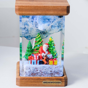 Lámpara de Resina Epoxi Personalizada, Lámpara de Resina Epoxi, Lámpara de Arte de Madera y Resina, Lámpara de Noche Personalizada, Regalo Hecho a Mano, Halloween - Product Image 6