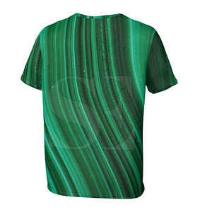 Camiseta con estampado personalizado para hombre, camisetas ligeras de secado rápido de algodón y poliéster con sublimación y cuello redondo para Fitness - Product Image 4